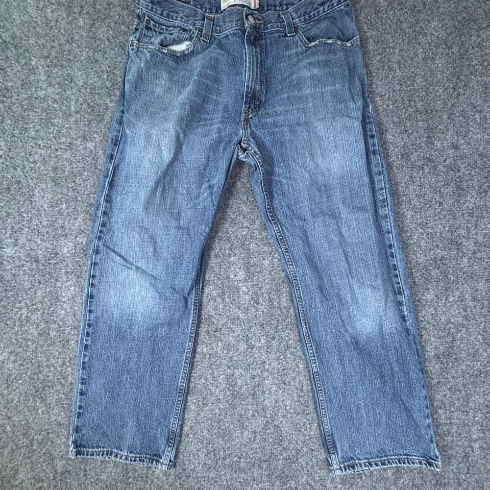 Levis 559 Relaxed Straight Leg Jeans Mens Blue Denim Pants 36x30